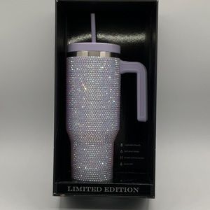 Hydrapeak Purple Tumbler Blinged out limited edition in Box